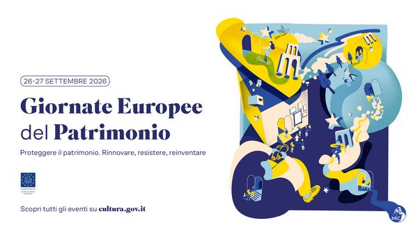Banner dell'iniziativa sul tema proteggere il patrimonio