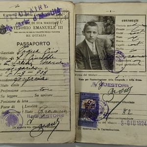 Passaporto numero: 3