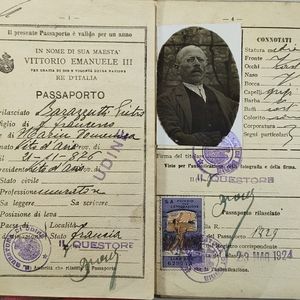 Passaporto numero: 6