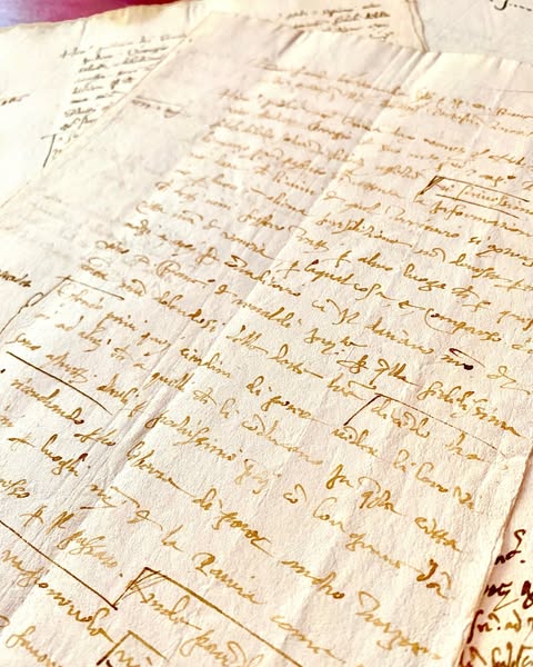 Copia di ducale dell'11 ottobre 1524 contenuta nell'Archivio Montereale Mantica nella quale il Doge Girolamo Priuli vieta l'esportazione di vino da Pordenone verso territori esteri per garantire l'approvvigionamento di Venezia.